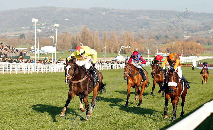 Ibis-Du-Rheu-0001 
 IBIS DU RHEU (left, Harry Cobden) beats THEATRE TERRITORY (right) in The mallardjewellers.com Novices Chase
Cheltenham 17 Nov 2018 - Pic Steven Cargill / Racingfotos.com