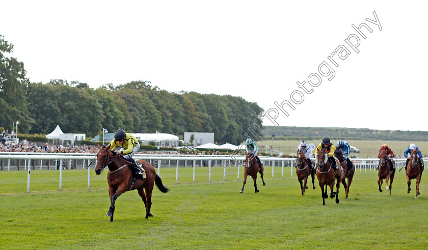 Radio-Caroline-0002 
 RADIO CAROLINE (William Buick) wins The Rich Energy Selling Stakes
Newmarket 6 Aug 2021 - Pic Steven Cargill / Racingfotos.com