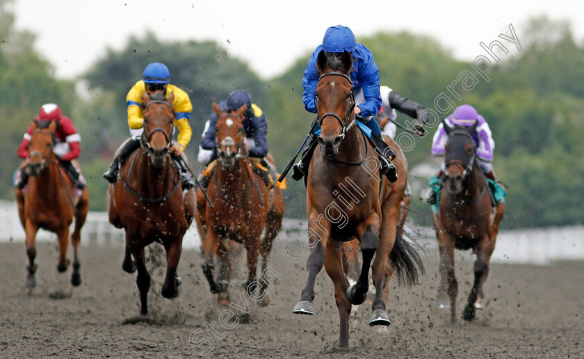 Manobo-0006 
 MANOBO (William Buick) wins The Unibet Casino Deposit £10Get£40 Bonus Novice Stakes
Kempton 2 Jun 2021 - Pic Steven Cargill / Racingfotos.com