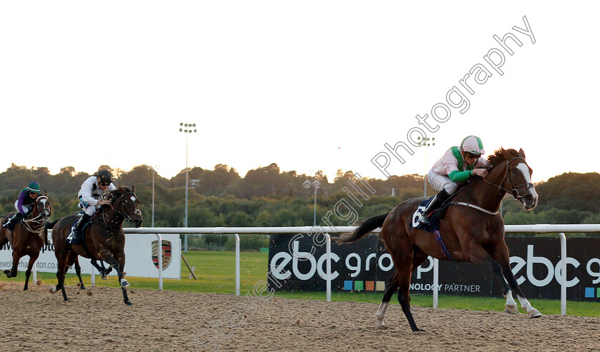 Dixieland-Diva-0002 
 DIXIELAND DIVA (Rob Hornby) wins The Redzonesports.bet NFL Experts Fillies Novice Median Auction Stakes
Wolverhampton 5 Sep 2018 - Pic Steven Cargill / Racingfotos.com