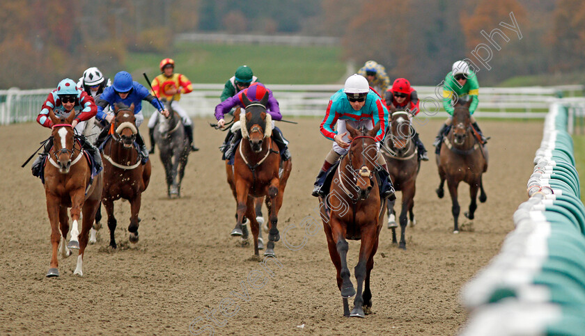 Lake-Shore-Drive-0004 
 LAKE SHORE DRIVE (Stevie Donohoe) wins The Betway Handicap Lingfield 21 Nov 2017 - Pic Steven Cargill / Racingfotos.com