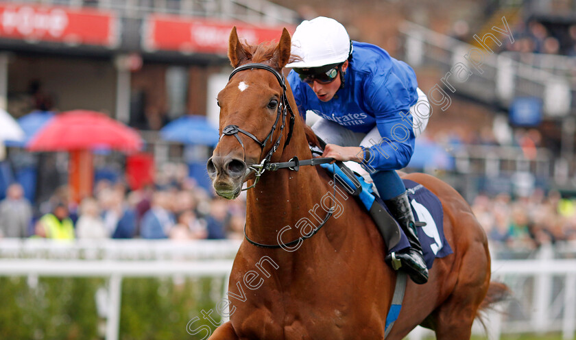 Secret-State-0004 
 SECRET STATE (William Buick) wins The Edinburgh Gin Maiden Stakes
Chester 4 May 2022 - Pic Steven Cargill / Racingfotos.com