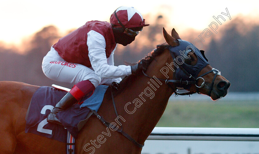 Murray-River-0006 
 MURRAY RIVER (Frankie Dettori) wins The Ladbrokes Handicap
Lingfield 2 Feb 2019 - Pic Steven Cargill / Racingfotos.com