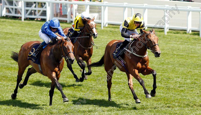 Main-Edition-0007 
 MAIN EDITION (right, James Doyle) beats LA PELOSA (left) in The Albany Stakes
Royal Ascot 22 Jun 2018 - Pic Steven Cargill / Racingfotos.com