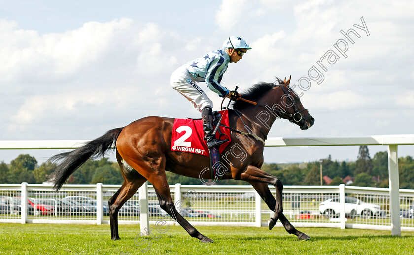 Cerulean-Bay-0001 
 CERULEAN BAY (Jason Watson)
Sandown 2 Sep 2023 - Pic Steven Cargill / Racingfotos.com