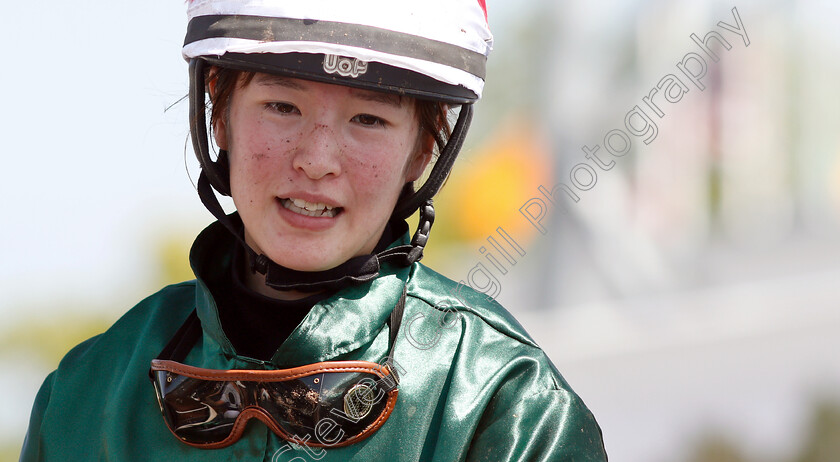 Nanako-Fujita-0003 
 NANAKO FUJITA after winning Women Jockeys' World Cup on FRANCISKUS
Bro Park Sweden 30 Jun 2019 - Pic Steven Cargill / Racingfotos.com