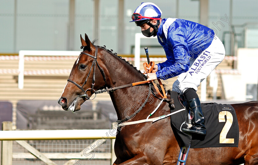 Mizaaj-0002 
 MIZAAJ (Dane O'Neill)
Newmarket 19 Sep 2020 - Pic Steven Cargill / Racingfotos.com