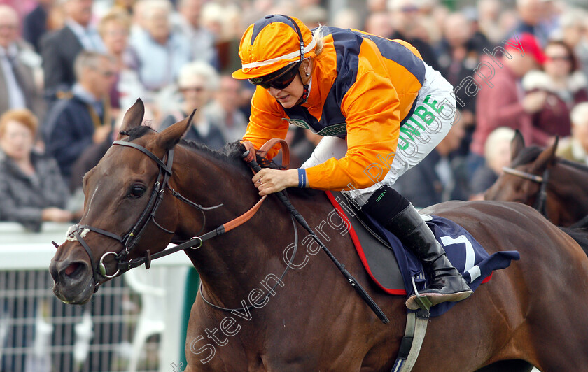 Potters-Lady-Jane-0007 
 POTTERS LADY JANE (Josephine Gordon) wins The British EBF Fillies Handicap
Yarmouth 20 Sep 2018 - Pic Steven Cargill / Racingfotos.com