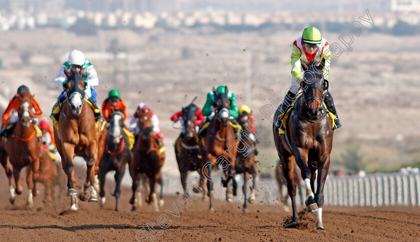 Jabir-0003 
 JABIR (Richard Mullen) wins The Arabian Adventures Maiden Jebel Ali, Dubai 9 Feb 2018 - Pic Steven Cargill / Racingfotos.com