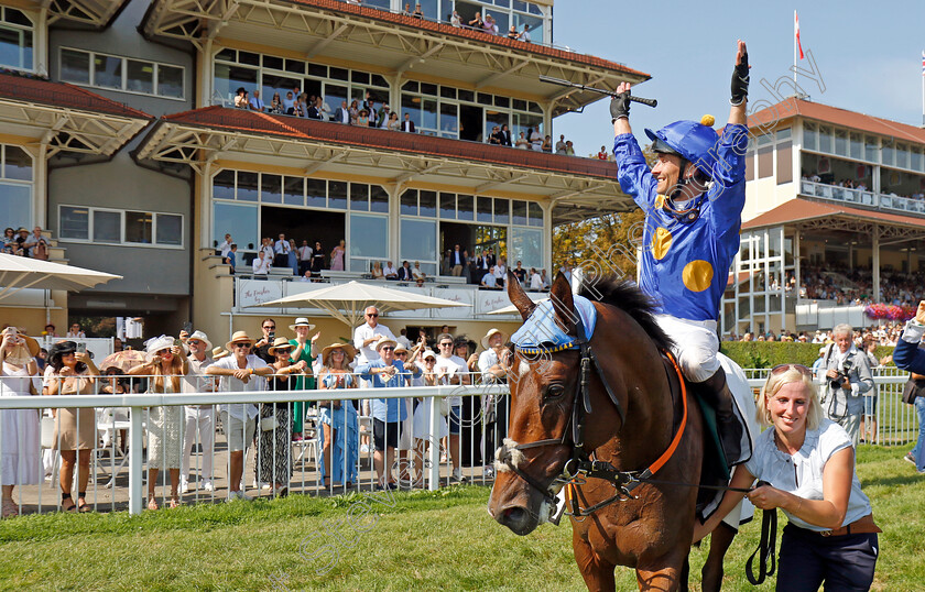 Fantastic-Moon-0011 
 FANTASTIC MOON (Rene Piechulek) winner of The Wettstar.de 154. Grosser Preis Von Baden
Baden Baden 1 Sep 2024 - Pic Steven Cargill / Racingfotos.com