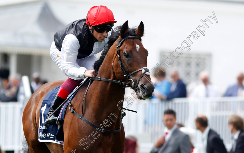 Cracksman-0003 
 CRACKSMAN (Frankie Dettori) before winning The Investec Coronation Cup
Epsom 1 Jun 2018 - Pic Steven Cargill / Racingfotos.com