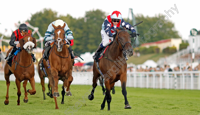 Precisely-0003 
 PRECISELY (right, Jim Crowley) beats CITY STREAK 2nd (left) in The William Hill Extra Places Every Day Handicap
Goodwood 27 Aug 2022 - Pic Steven Cargill / Racingfotos.com