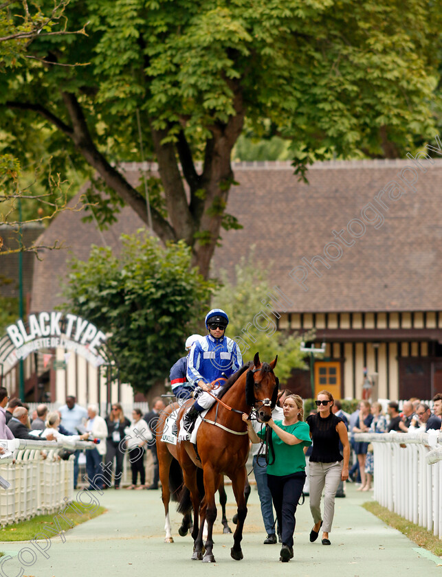 Rock-Hunter-0002 
 ROCK HUNTER (Mickael Barzalona)
Deauville 3 Aug 2024 - Pic Steven Cargill / Racingfotos.com