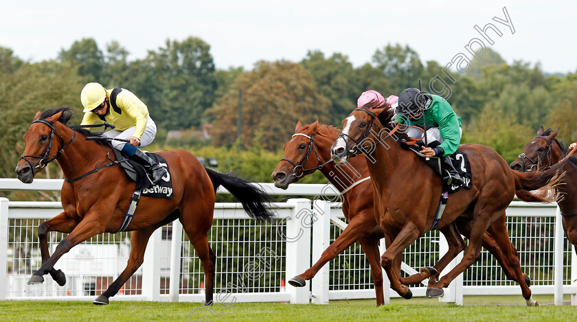 Maamora-0006 
 MAAMORA (William Buick) beats BILLESDON BROOK (right) in The Betway Atalanta Stakes
Sandown 23 Aug 2020 - Pic Steven Cargill / Racingfotos.com