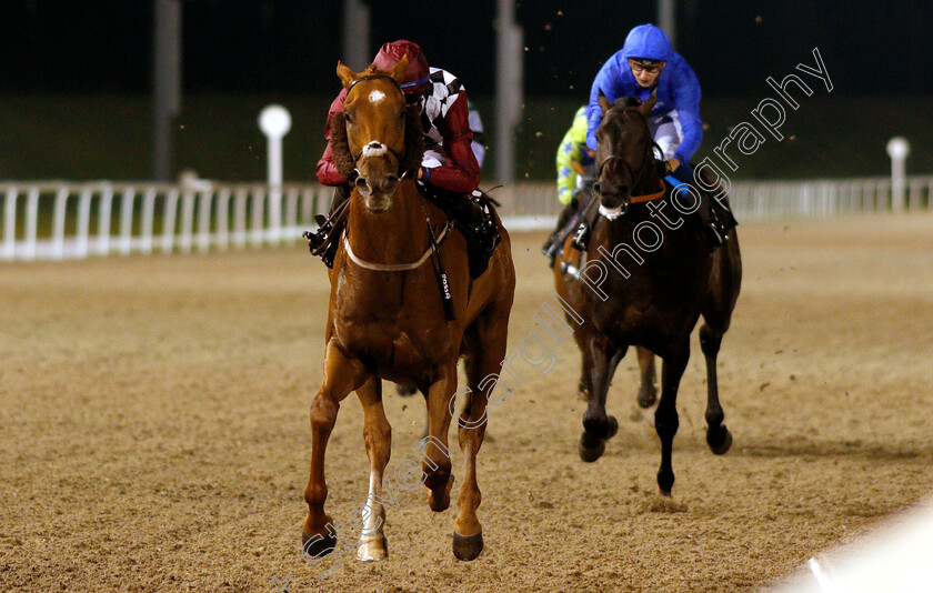 Cry-Wolf-0004 
 CRY WOLF (Rossa Ryan) wins The Redrow And Ehaat Handicap
Chelmsford 6 Sep 2018 - Pic Steven Cargill / Racingfotos.com