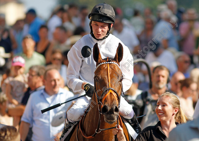 Tiffany-0022 
 TIFFANY (Luke Morris) winner of The T. Von Zastrow Stutenpreis (Group 2)
Baden-Baden 31 Aug 2024 - Pic Steven Cargill / Racingfotos.com