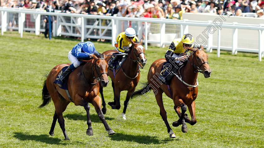 Main-Edition-0005 
 MAIN EDITION (right, James Doyle) beats LA PELOSA (left) in The Albany Stakes
Royal Ascot 22 Jun 2018 - Pic Steven Cargill / Racingfotos.com