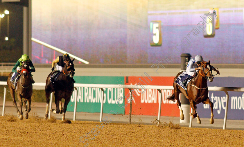 Hypothetical-0002 
 HYPOTHETICAL (Mickael Barzalona) wins The Firebreak Stakes
Meydan, 4 Feb 2022 - Pic Steven Cargill / Racingfotos.com