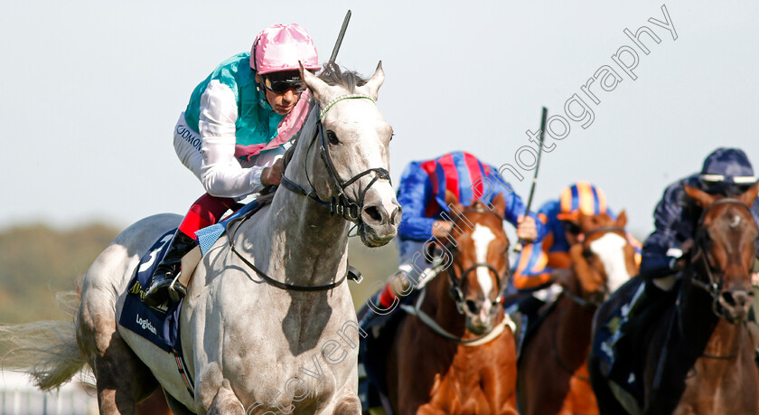 Logician-0022 
 LOGICIAN (Frankie Dettori) wins The William Hill St Leger Stakes
Doncaster 14 Sep 2019 - Pic Steven Cargill / Racingfotos.com