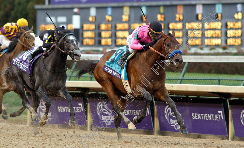 Game-Winner-0006 
 GAME WINNER (Joel Rosario) wins The Breeders' Cup Juvenile
Churchill Downs 2 Nov 2018 - Pic Steven Cargill / Racingfotos.com