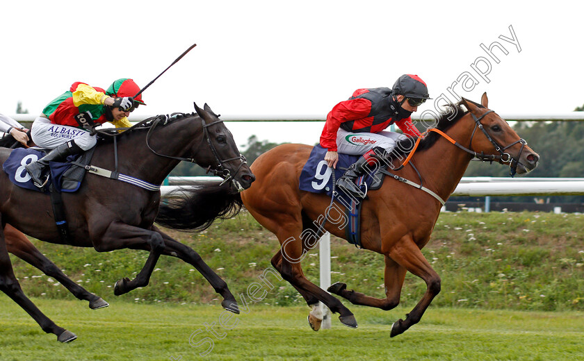 Azor-Ahai-0002 
 AZOR AHAI (Shane Kelly) beats TULANE (left) in The Play 4 To Win At Betway Handicap
Lingfield 26 Aug 2020 - Pic Steven Cargill / Racingfotos.com