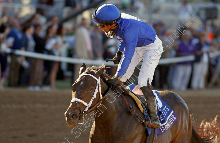 Immersive-0001 
 IMMERSIVE (Manuel Franco) Breeders' Cup Juvenile Fillies
Del Mar USA 1 Nov 2024 - Pic Steven Cargill / Racingfotos.com