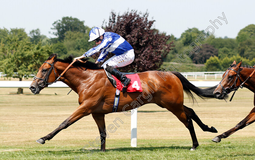 Well-Done-Fox-0005 
 WELL DONE FOX (Ryan Moore) wins The Dragon Stakes
Sandown 6 Jul 2018 - Pic Steven Cargill / Racingfotos.com