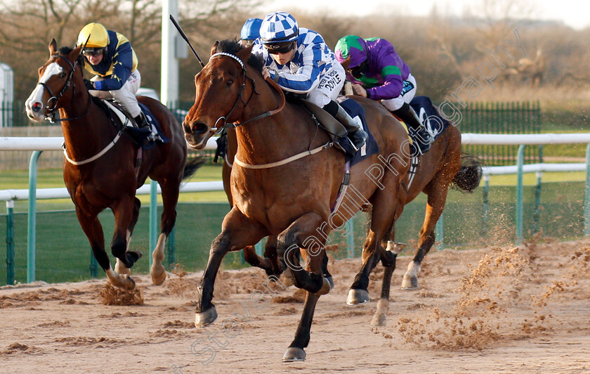 Divine-Call-0002 
 DIVINE CALL (Hollie Doyle) wins The Betway Heed Your Hunch Handicap
Southwell 11 Dec 2018 - Pic Steven Cargill / Racingfotos.com