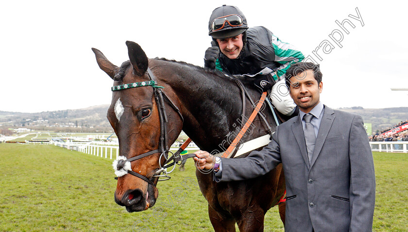 Altior-0011 
 ALTIOR (Nico de Boinville) after The Betway Queen Mother Champion Chase Cheltenham 14 Mar 2018 - Pic Steven Cargill / Racingfotos.com