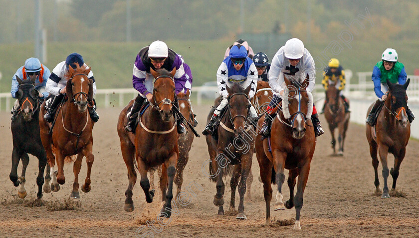 Goddess-Of-Fire-0003 
 GODDESS OF FIRE (right, Adrian McCarthy) beats SOPHAR SOGOOD (left) in The Bet At totesport.com Nursery
Chelmsford 24 Oct 2019 - Pic Steven Cargill / Racingfotos.com