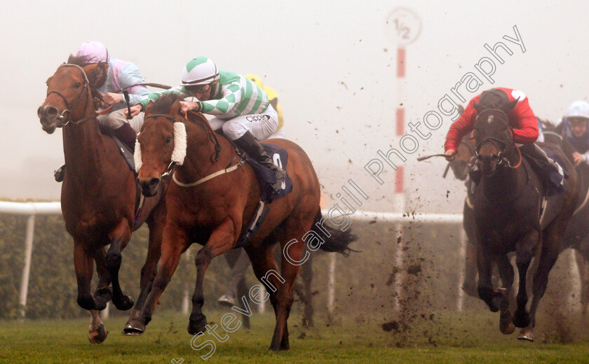 Tomfre-0001 
 TOMFRE (left, Rob Hornby) beats FIRMAMENT (right) in The Best Odds On The Betfair Exchange Handicap
Doncaster 7 Nov 2020 - Pic Steven Cargill / Racingfotos.com