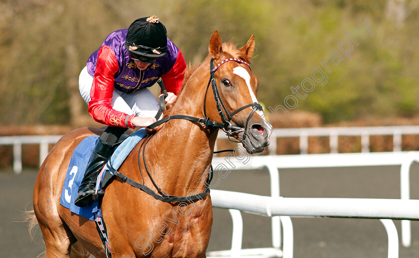 Slipofthepen-0008 
 SLIPOFTHEPEN (James Doyle) winner of The Join Racing TV Now Conditions Stakes
Kempton 10 Apr 2023 - Pic Steven Cargill / Racingfotos.com