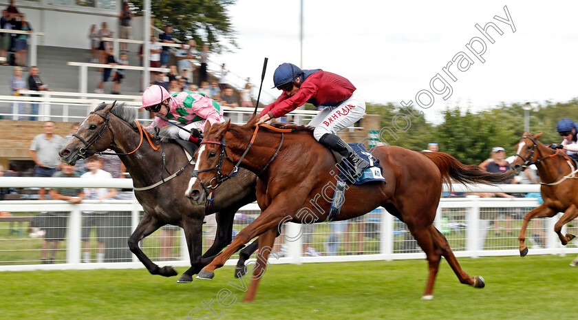 Lilac-Road-0003 
 LILAC ROAD (nearside, Tom Marquand) beats TECHNIQUE (farside) in The British Stallion Studs EBF Upavon Fillies Stakes
Salisbury 11 Aug 2021 - Pic Steven Cargill / Racingfotos.com