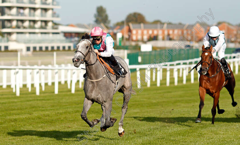 Lucid-Dreamer-0005 
 LUCID DREAMER (Jason Watson) wins The Dubai Duty Free Of Surprises British EBF Fillies Conditions Stakes
Newbury 18 Sep 2020 - Pic Steven Cargill / Racingfotos.com