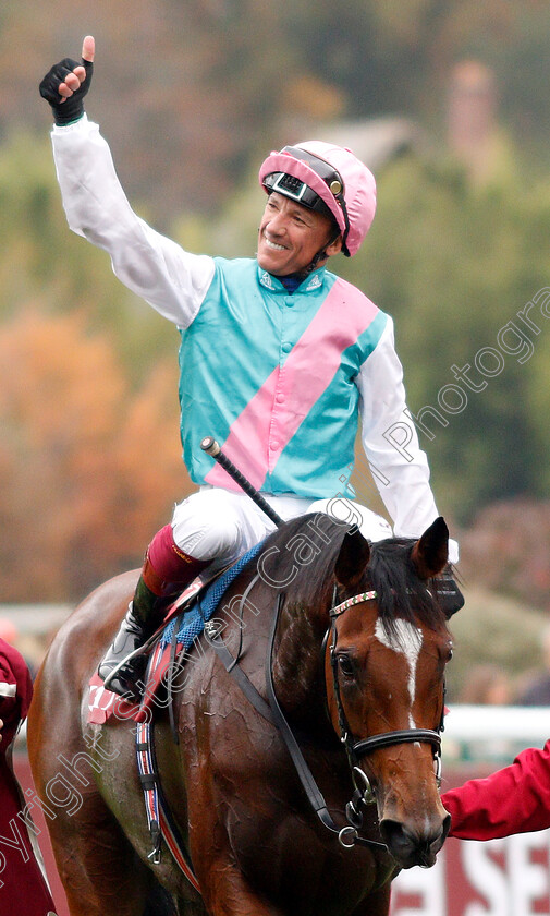 Enable-0017 
 ENABLE (Frankie Dettori) after The Qatar Prix De L'Arc De Triomphe
Longchamp 7 Oct 2018 - Pic Steven Cargill / Racingfotos.com