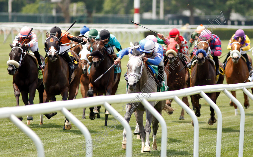 Stonefactor-0003 
 STONEFACTOR (Kendrick Carmouche) wins The Maiden Special Weight
Belmont Park 8 Jun 2018 - Pic Steven Cargill / Racingfotos.com