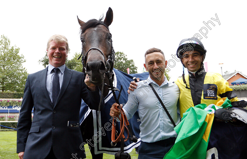 Green-Power-0010 
 GREEN POWER (Joao Moreira) and trainer John Gallagher after winning The Dubai Duty Free Shergar Cup Sprint on GREEN POWER
Ascot 11 Aug 2018 - Pic Steven Cargill / Racingfotos.com