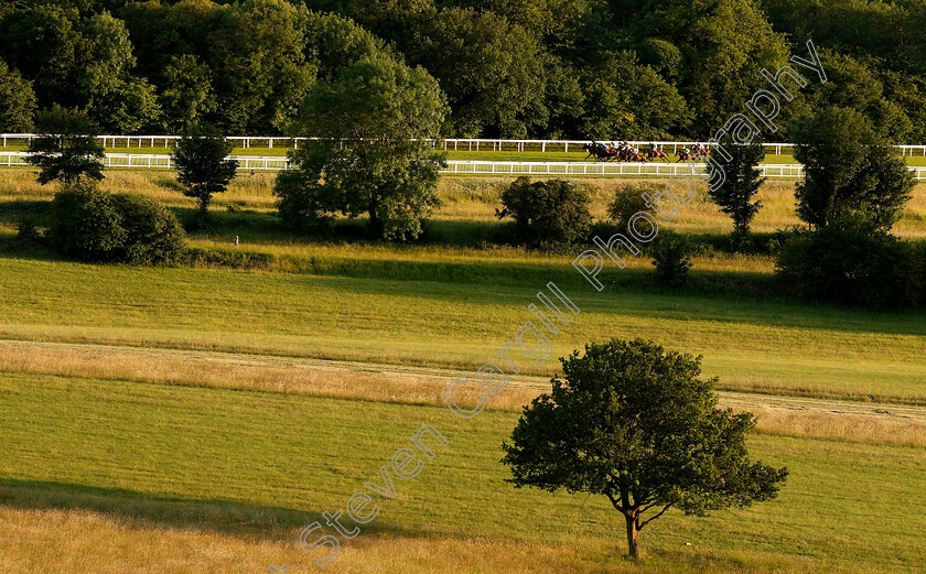 Epsom-0001 
 Racing down the back straight during the ASD Contracts Handicap won by PEACE PREVAILS
Epsom 4 Jul 2019 - Pic Steven Cargill / Racingfotos.com