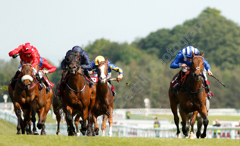 Battaash-0003 
 BATTAASH (right, Dane O'Neill) beats WASHINGTON DC (2nd left) in The Armstrong Aggregates Temple Stakes
Haydock 26 May 2018 - Pic Steven Cargill / Racingfotos.com