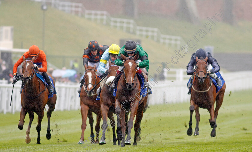 Absolutelyflawless-0005 
 ABSOLUTELY FLAWLESS (Laura Pearson) wins The ICM Stellar Sports Lily Agnes Stakes
Chester 4 May 2022 - Pic Steven Cargill / Racingfotos.com