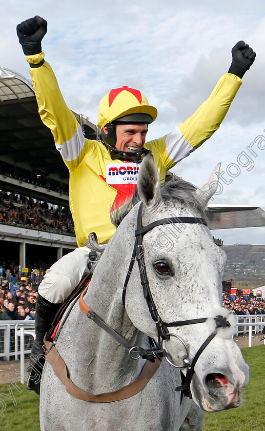 Politologue-0014 
 POLITOLOGUE (Harry Skelton) after The Betway Queen Mother Champion Chase
Cheltenham 11 Mar 2020 - Pic Steven Cargill / Racingfotos.com