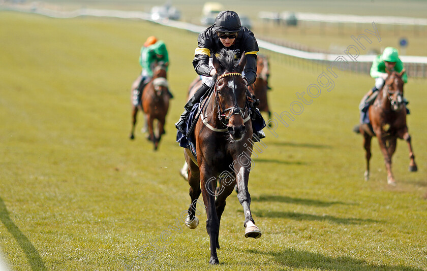 Guns-Of-Leros-0006 
 GUNS OF LEROS (Hector Crouch) wins The MOyes Investments Handicap Newmarket 18 May 2018 - Pic Steven Cargill / Racingfotos.com