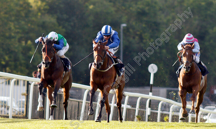 Huboor-0002 
 HUBOOR (Jim Crowley) beats SWINLEY FOREST (left) in The comparebettingsites.com EBF Stallions Maiden Stakes
Chepstow 2 Jul 2019 - Pic Steven Cargill / Racingfotos.com