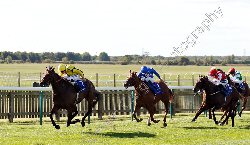 Beshaayir-0001 
 BESHAAYIR (Oisin Murphy) wins The Muhaarar British EBF Rosemary Stakes
Newmarket 28 Sep 2018 - Pic Steven Cargill / Racingfotos.com