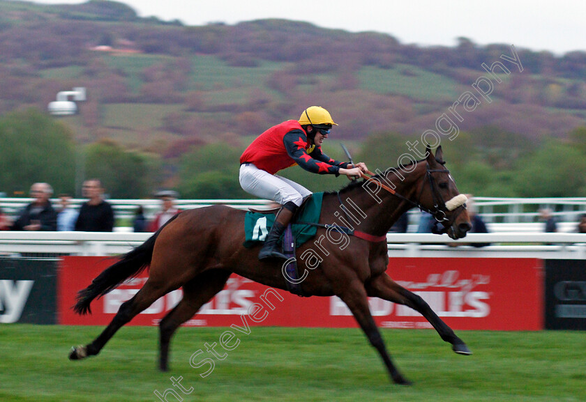 Mr-Mercurial-0002 
 MR MERCURIAL (Henry Crow) wins The GX Landrover Open Hunters Chase Cheltenham 4 May 2018 - Pic Steven Cargill / Racingfotos.com