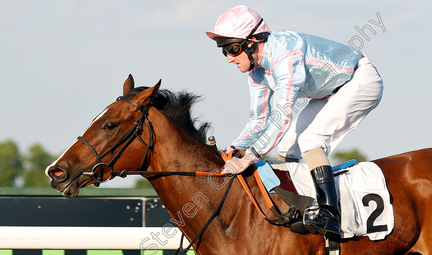 Hotsy-Totsy-0007 
 HOTSY TOTSY (Liam Keniry) wins The 32Red Casino Novice Median Auction Stakes
Kempton 22 May 2019 - Pic Steven Cargill / Racingfotos.com