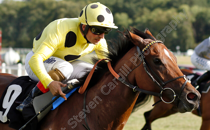 Yourtimeisnow-0005 
 YOURTIMEISNOW (Andrea Atzeni) wins The John Smith Lifetime In Racing British EBF Fillies Novice Stakes
Newbury 17 Aug 2018 - Pic Steven Cargill / Racingfotos.com