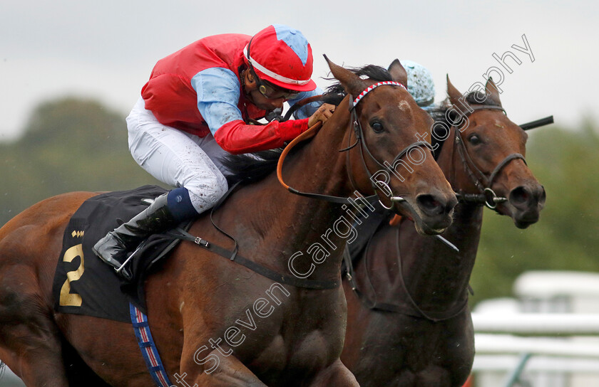 Divine-Comedy-0001 
 DIVINE COMEDY (Kaiya Fraser) wins The Trustatrader Fully Vetted Tradespeople Fillies Handicap
Nottingham 11 Oct 2023 - Pic Steven Cargill / Racingfotos.com