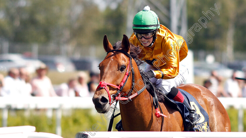 Mindbender-0003 
 MINDBENDER (Sophie Ralston) wins The Women Jockeys' World Cup Leg3
Bro Park Sweden 30 Jun 2019 - Pic Steven Cargill / Racingfotos.com