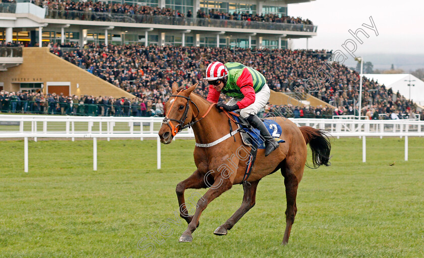 Definitly-Red-0002 
 DEFINITLY RED (Danny Cook) wins The BetBright Trial Cotswold Chase Cheltenham 27 Jan 2018 - Pic Steven Cargill / Racingfotos.com